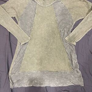 T Party Fashion Long Sleeve Top - Green